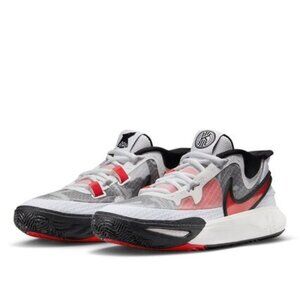 Nike KYRIE 8 (TD) White/University Red-Black Kids Size 8c Unreleased DQ8081-100